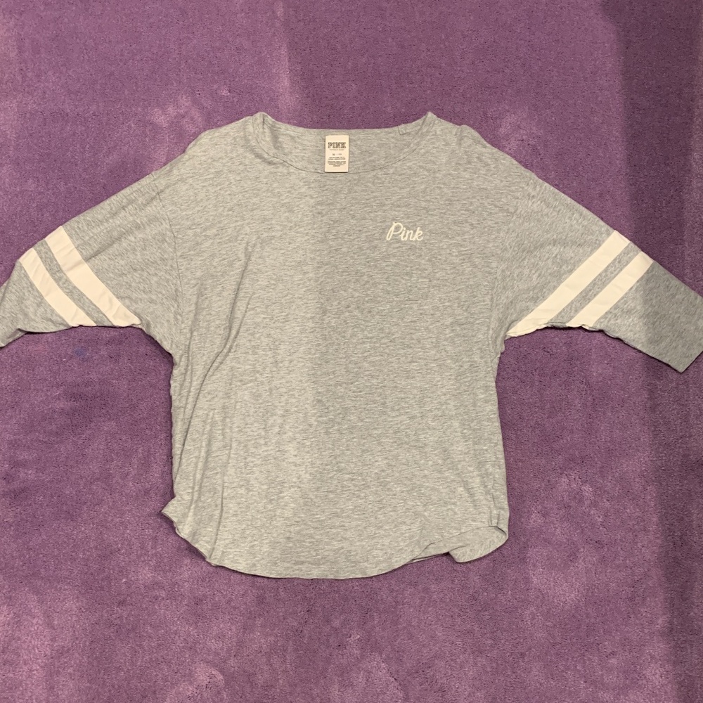 Victoria's Secret PINK Henley Shirt 3/4 sleeves